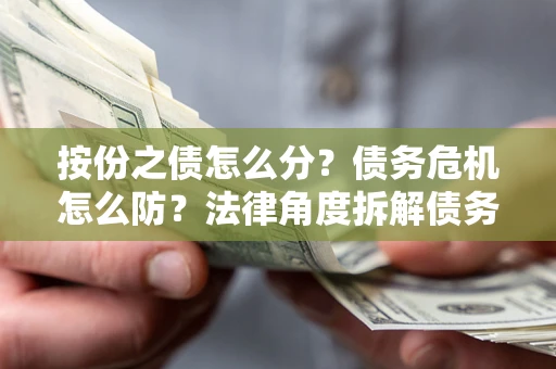 北京按份之债怎么分？债务危机怎么防？法律角度拆解债务分配与风险自保指南