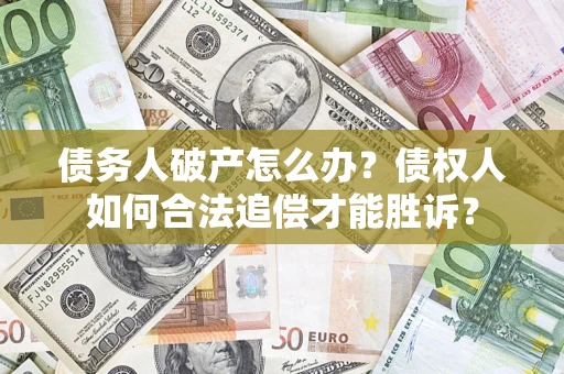 北京债务人破产怎么办？债权人如何合法追偿才能胜诉？
