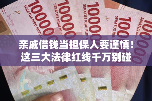 北京亲戚借钱当担保人要谨慎！这三大法律红线千万别碰