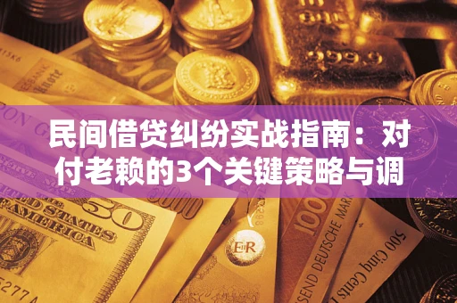 北京民间借贷纠纷实战指南：对付老赖的3个关键策略与调解盲区解析