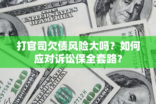 北京打官司欠债风险大吗？如何应对诉讼保全套路？
